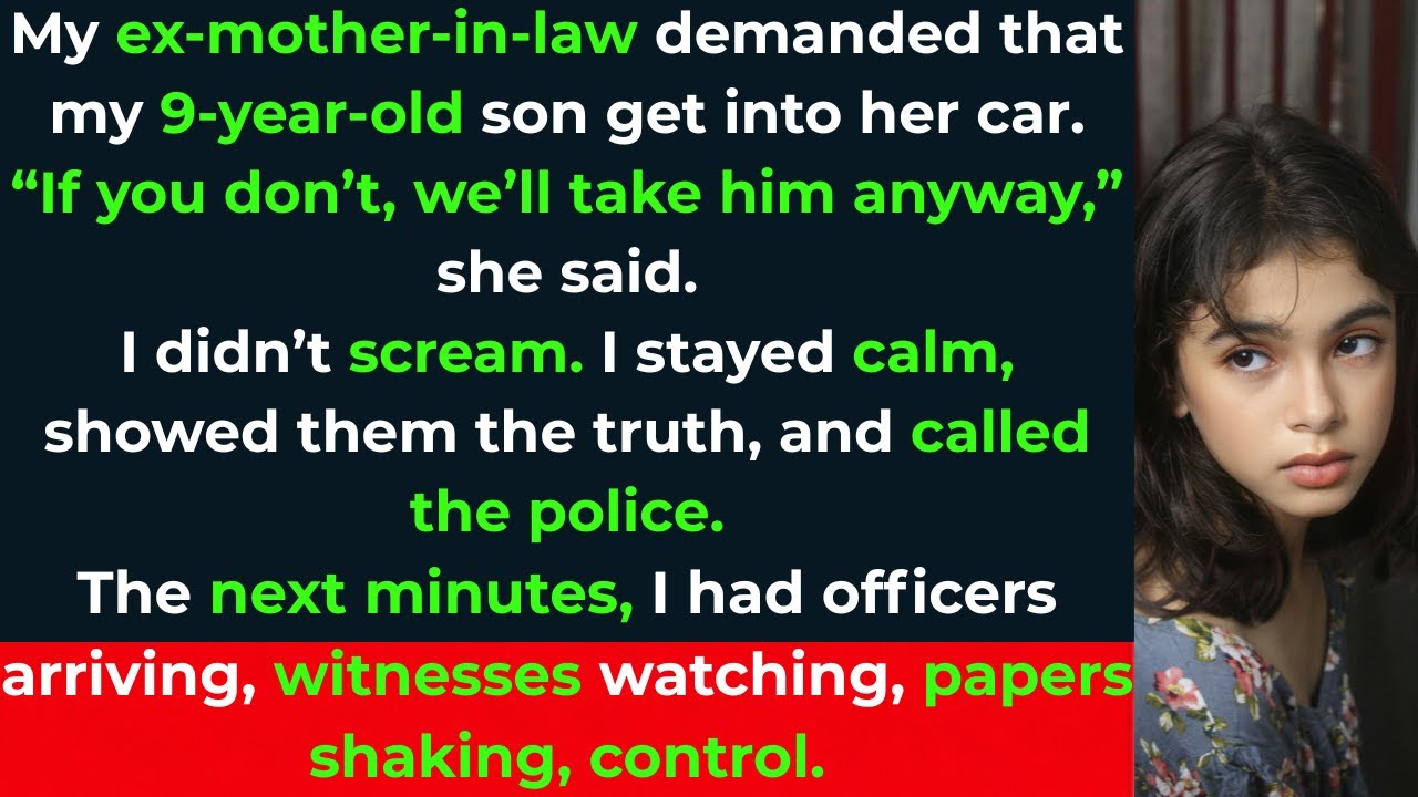“I Froze When My Child Asked, ‘Mom… Are They Taking Me Away?’”