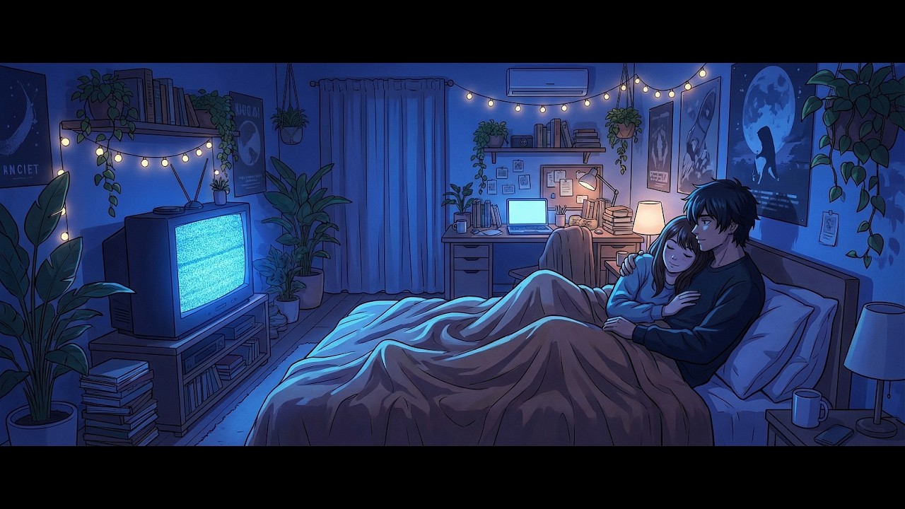 Netflix n Chill 💿 10 Hours of Cozy Lofi Beats to Relax & Sleep