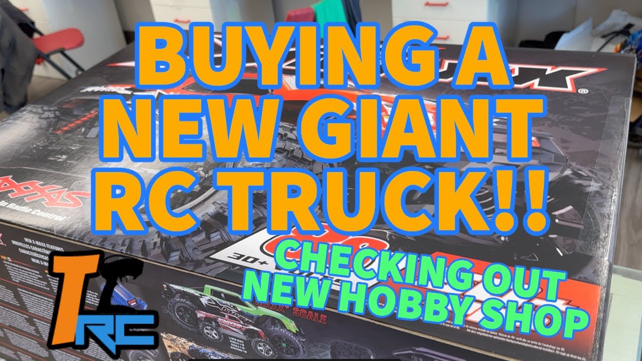 I BOUGHT AN X-MAXX!! | CHECKING OUT A NEW HOBBY STORE!