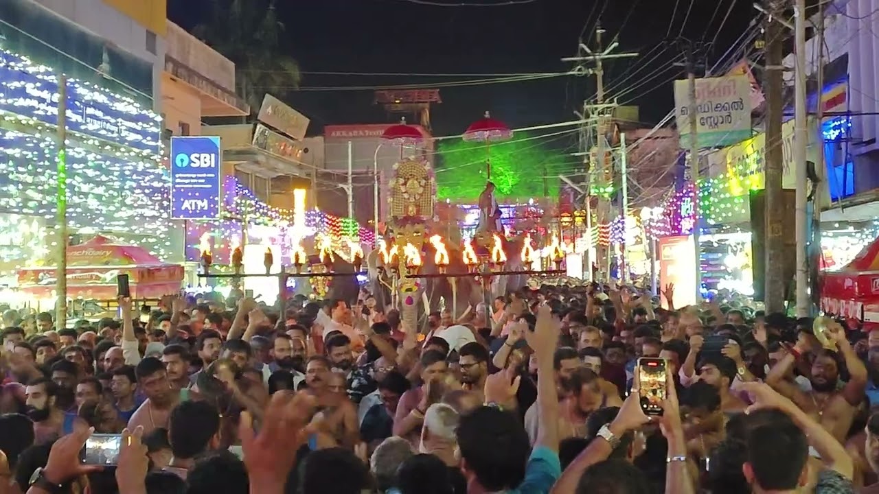 Sree Koodalmanikyam Temple Utsavam Pallivetta 2025