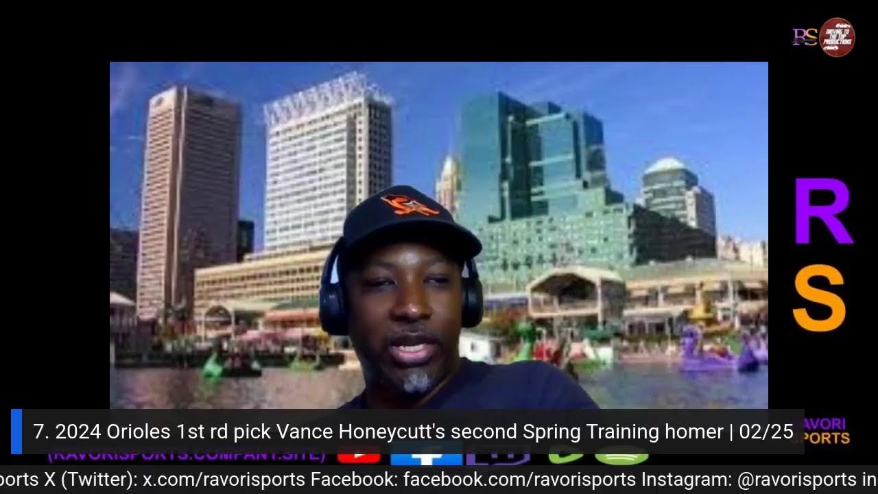 Ravens Mock Draft 1.0 | NFL QB Tiers | Celtics at Lakers | MLB Top 10 CF | O's 2nd Spring Report