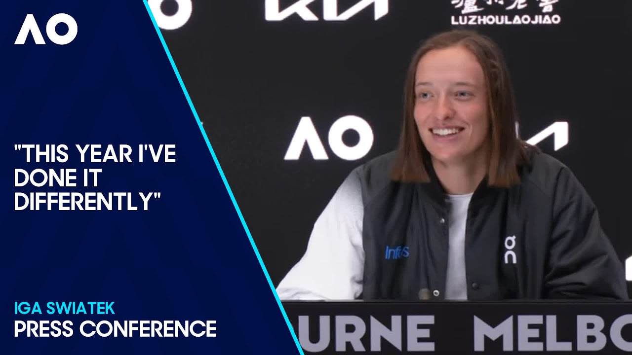 Iga Swiatek Press Conference | Australian Open 2024 Pre-Event