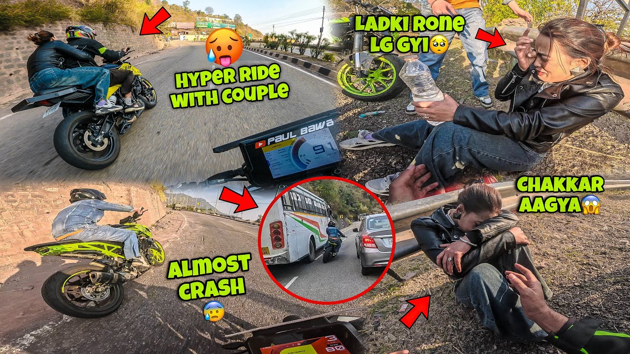 Cute Couple Wants To Race With Me🥵|| ￼ ladki Behosh Ho Gayi😰|| Crazy Reactions😱