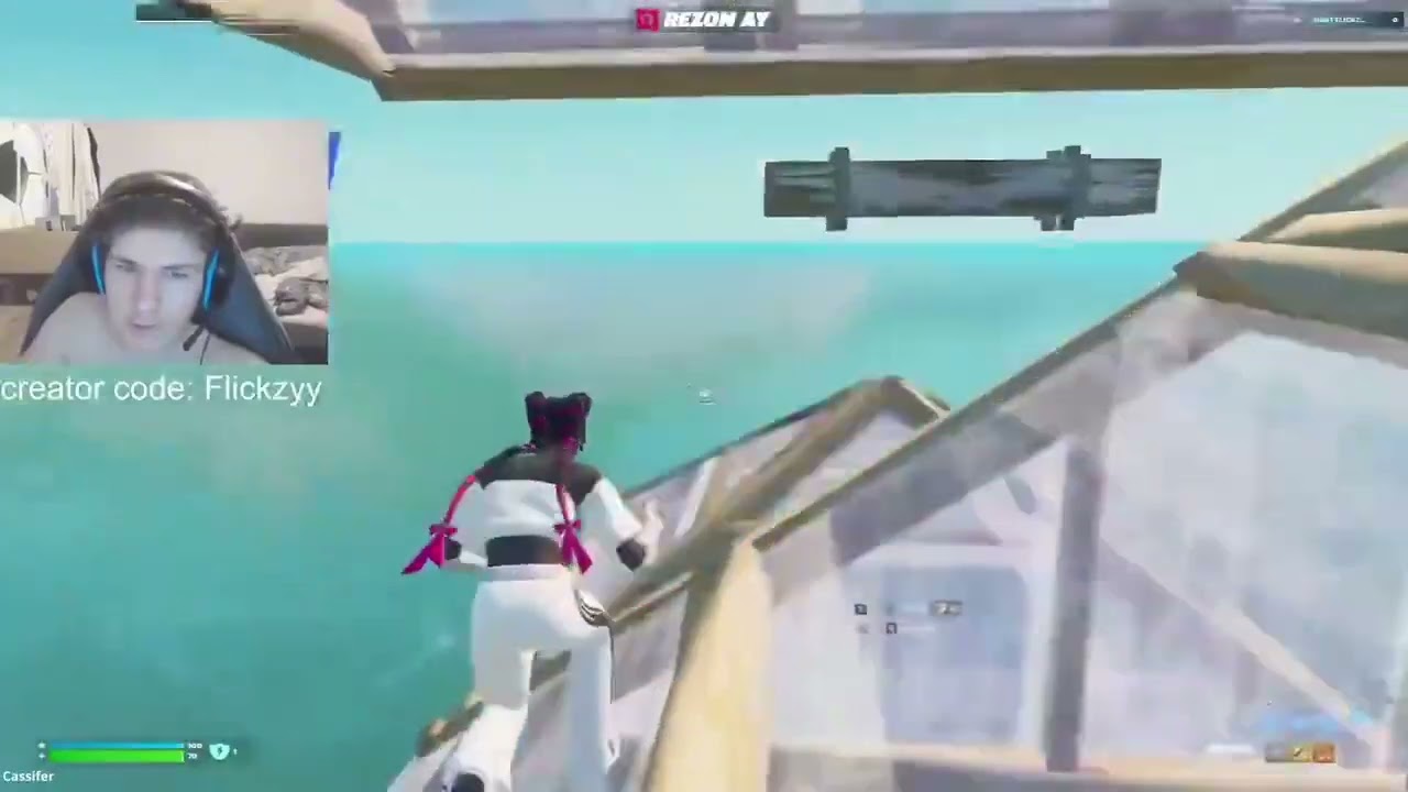 *FNCS WINNER* Flickzy *INSANE* freebuild with FNCS PICKAXE