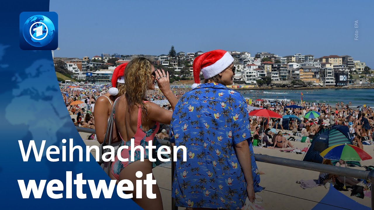 Weihnachten weltweit: Ausgelassene Partys und besinnliche Momente