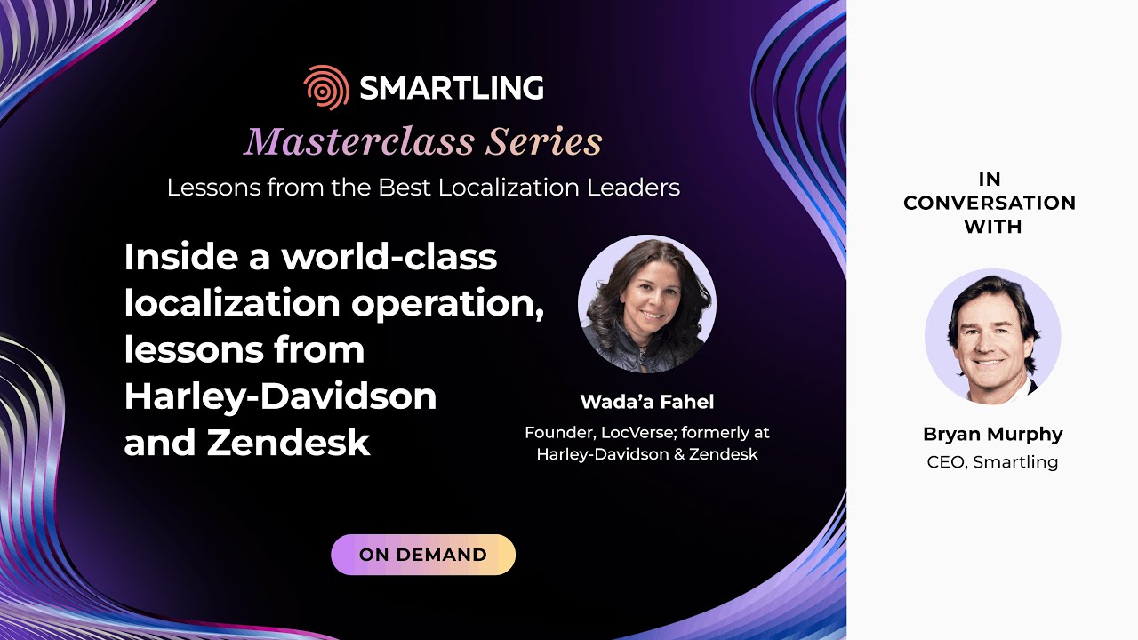 Masterclass Series: Lessons from the Best Localization Leaders | Webinar
