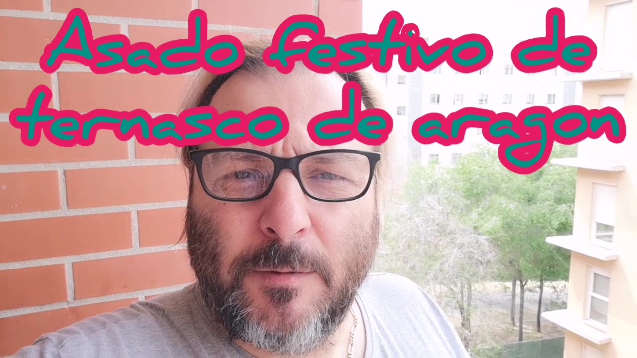 Asado festivo de ternasco de Aragón