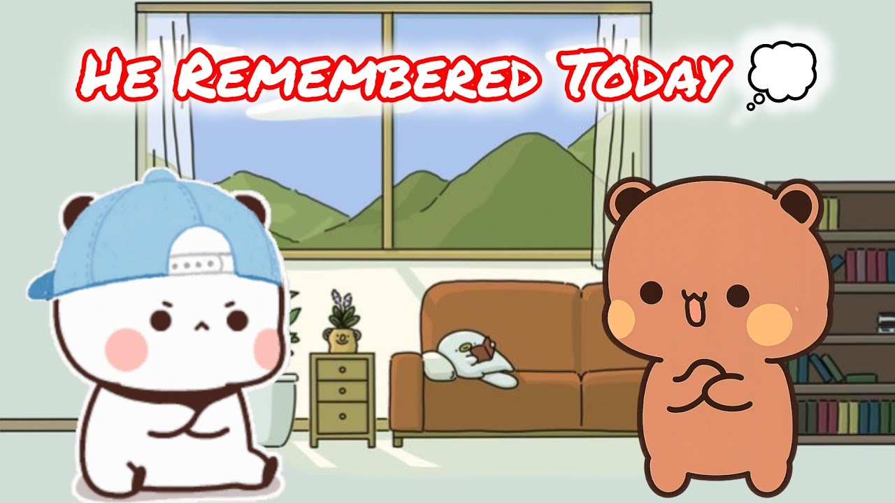 || He Remembered Today 💭 || Bubududuadventures|| 3D Animation|| Bubu&Dudu 🍫🐼🐻
