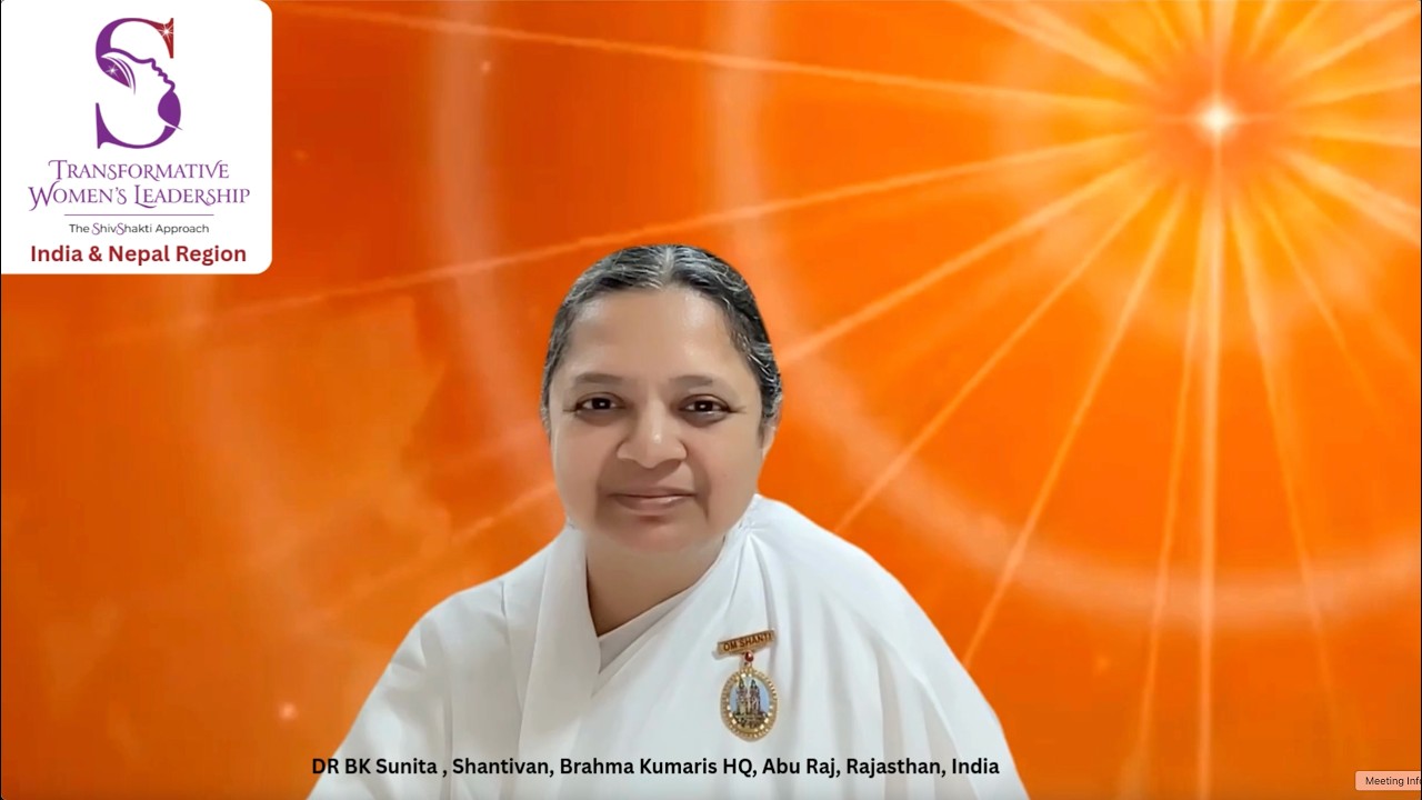 INTERNATIONAL WOMEN'S DAY DR SUNITA DIDI SHIVSHAKTI MESSAGE IN ENGLISH