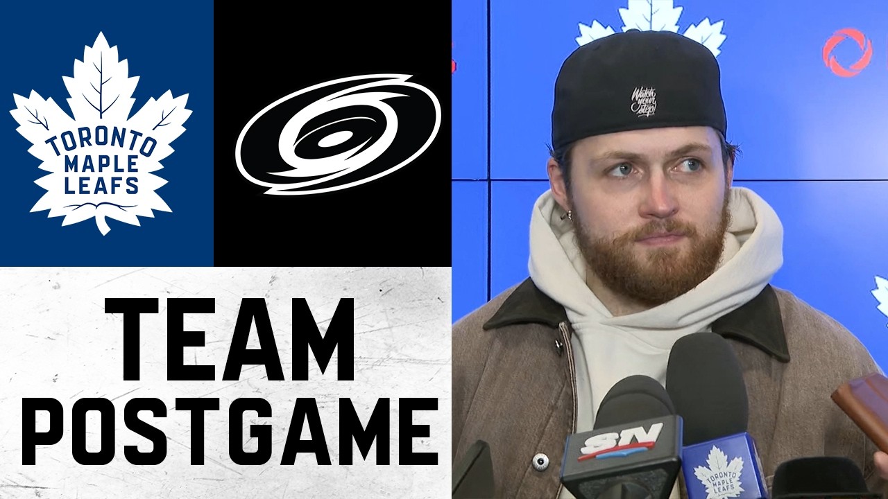 Maple Leafs Full Media Availability | Post Game vs Carolina Hurricane | March 20, 2026