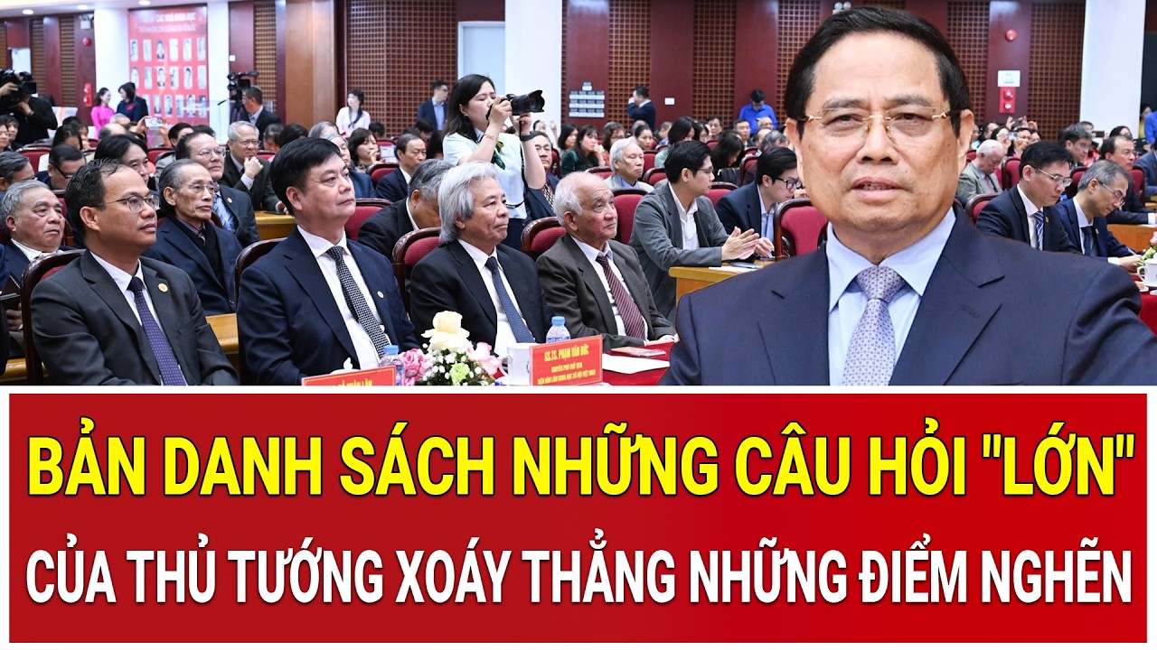 Bản danh sách những câu hỏi 