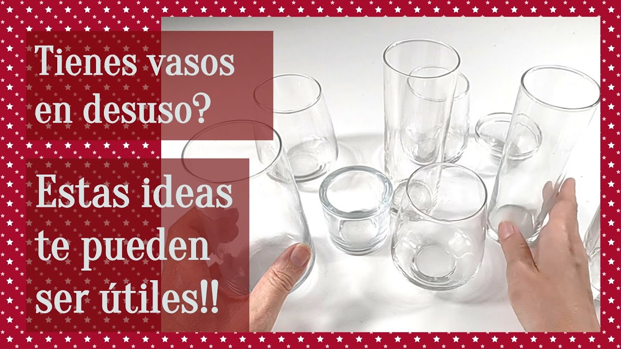 7 IDEAS F&Aacute;CILES para HACER con VASOS #manualidades #artesanato #arteencasa #diy #reciclaje
