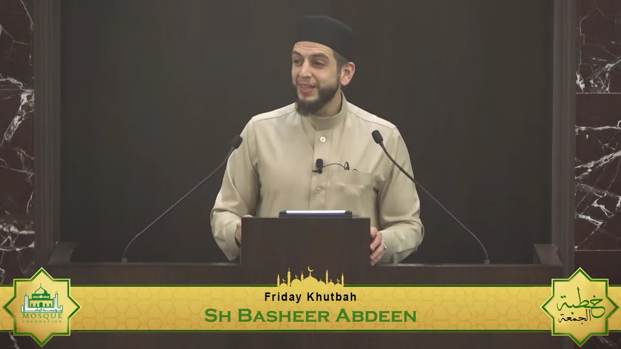 Khutbah by Sh. Basheer | ديارَكم تكتب أثاركم - Your Marks Will Be Written