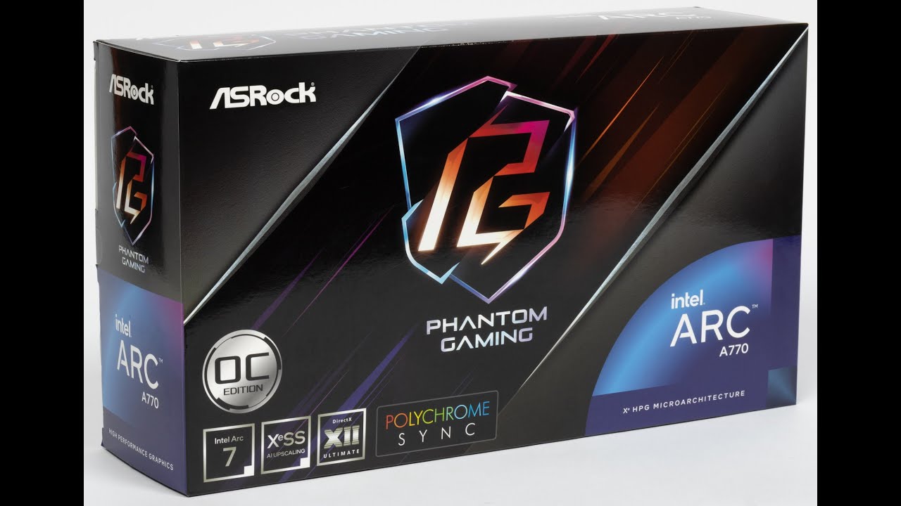 Видеокарта AsRock Intel Arc a770. Cyberpunk 2077. Во всех настройках