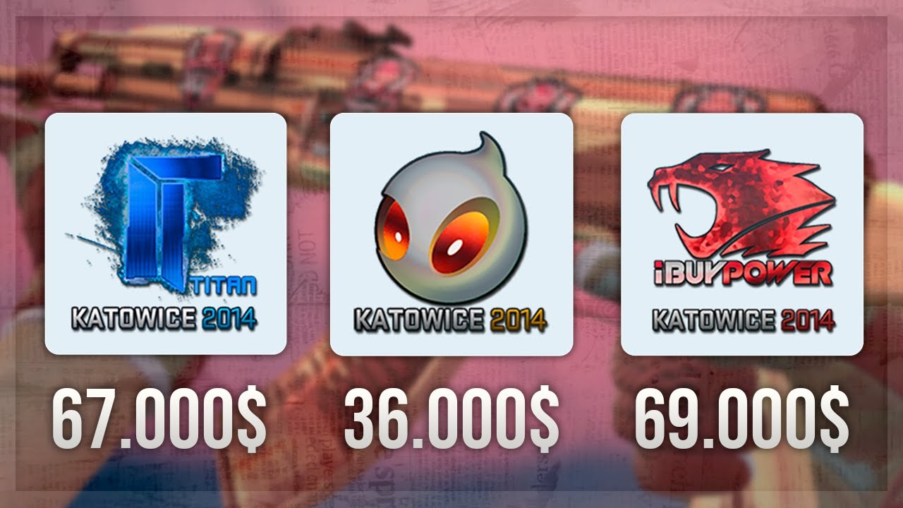 POR QUÉ los stickers de la KATOWICE 2014 son TAN CAROS? - CS2