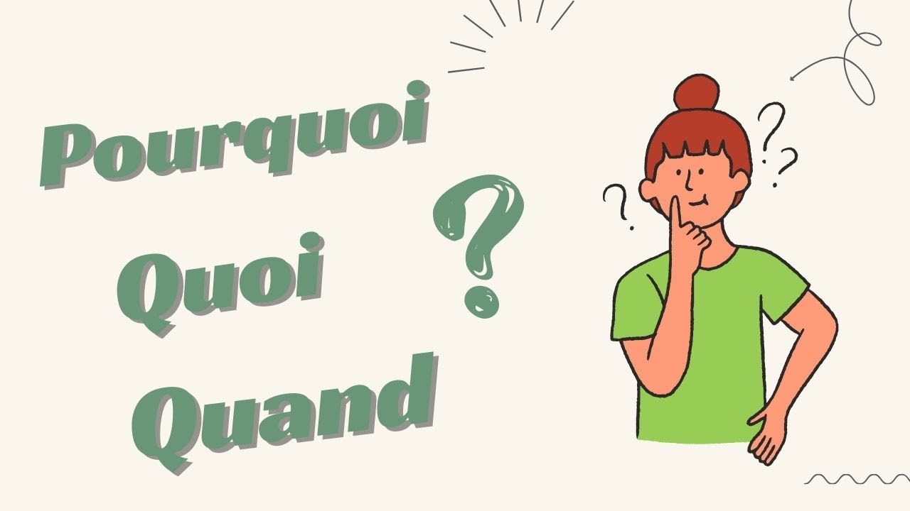 Les mots interrogatifs