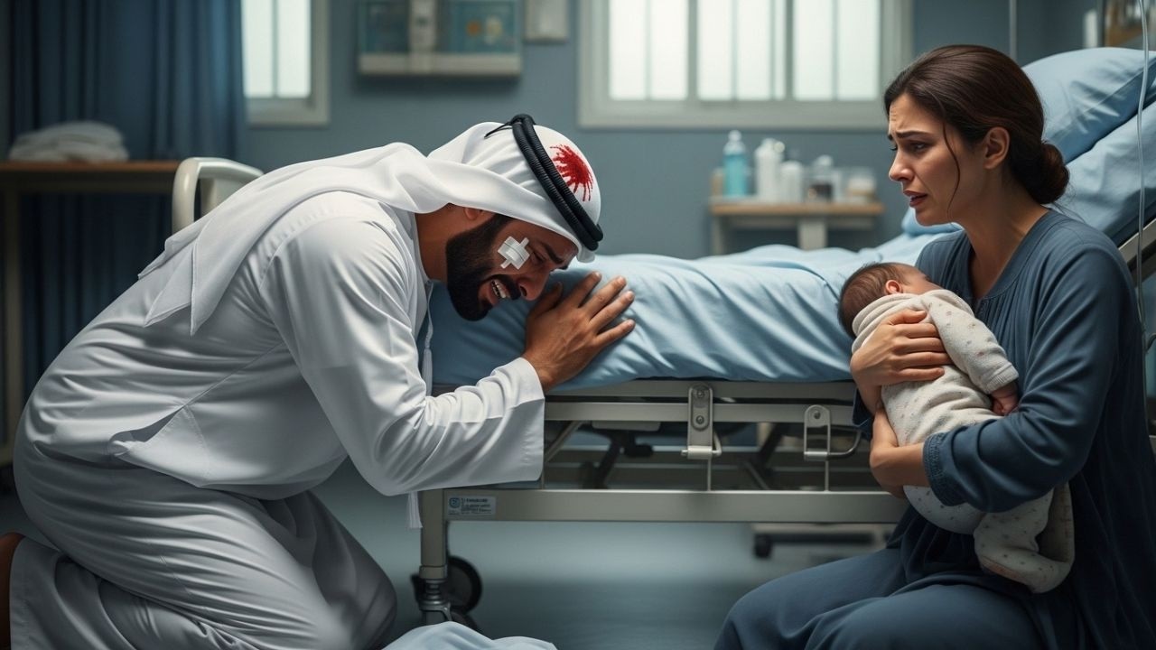 Sheik Poderoso DEMITIU A Criada Sem Saber Que Ela Estava GRÁVIDA- Quando Viu o Bebê, Caiu de Joelhos