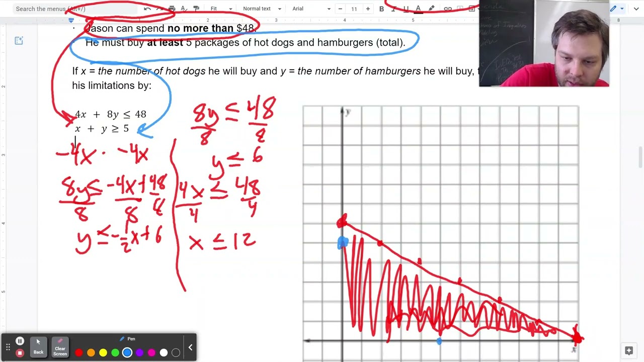 Graphing Systems of Inequalities 4