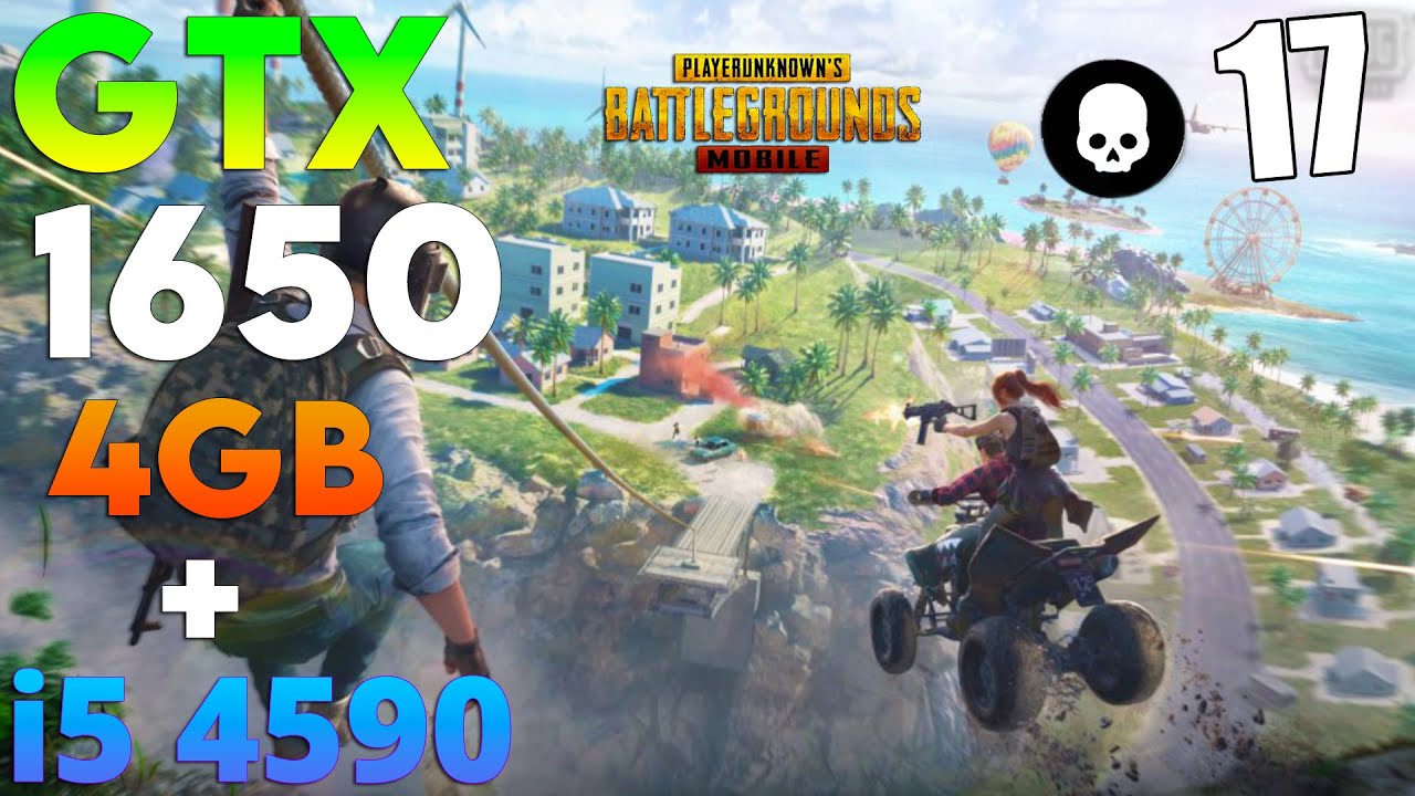 PUBG Mobile Test On GTX 1650 | i5 4590 + GTX 1650
