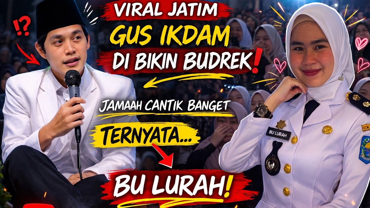 VIRAL‼️IBU LURAH CANTIK BIKIN GREGET GUS IKDAM , MINTA DOA AGAR CEPAT HAMIL 