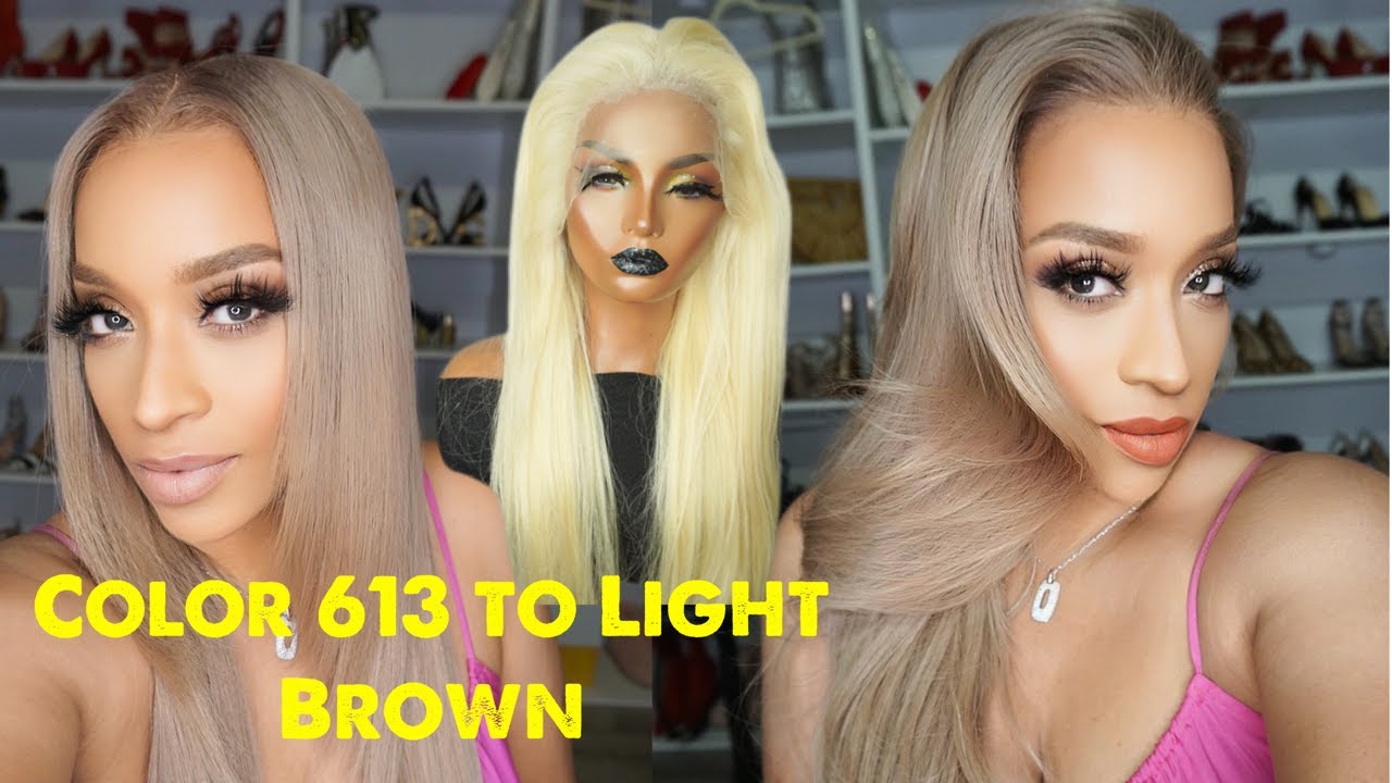 How to get the PERFECT LIGHT BROWN  in 20 minutes! #boldhold #boldholdlemonburst #613