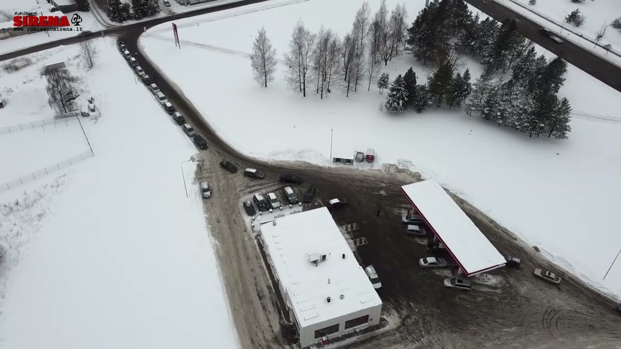 Eilės Rokiškyje prie pigesnio kuro