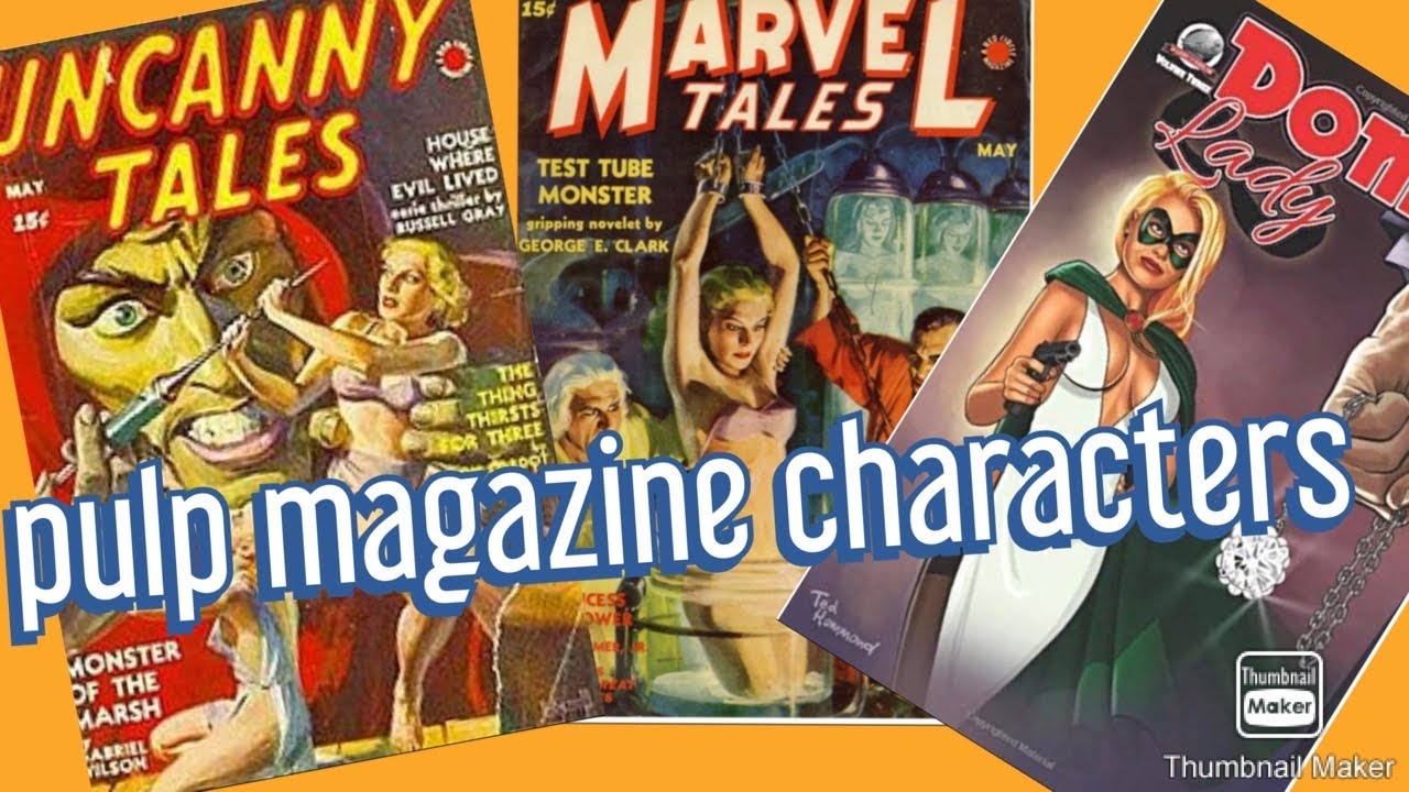 Top 10 Characters of Pulp Fiction Magazines