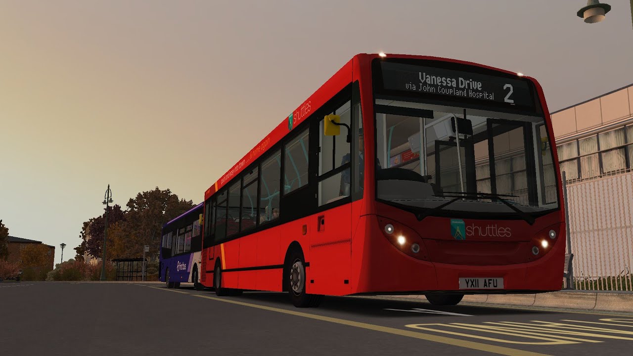 OMSI 2 | Lincolnshire V4 | Route 2 Vanessa Drive | c200r Private mod
