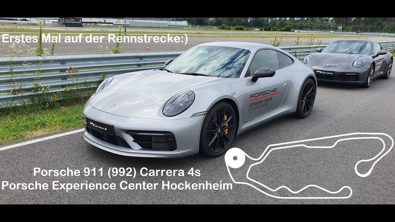 Porsche 911 (992) Carrera 4s auf der Rennstrecke!