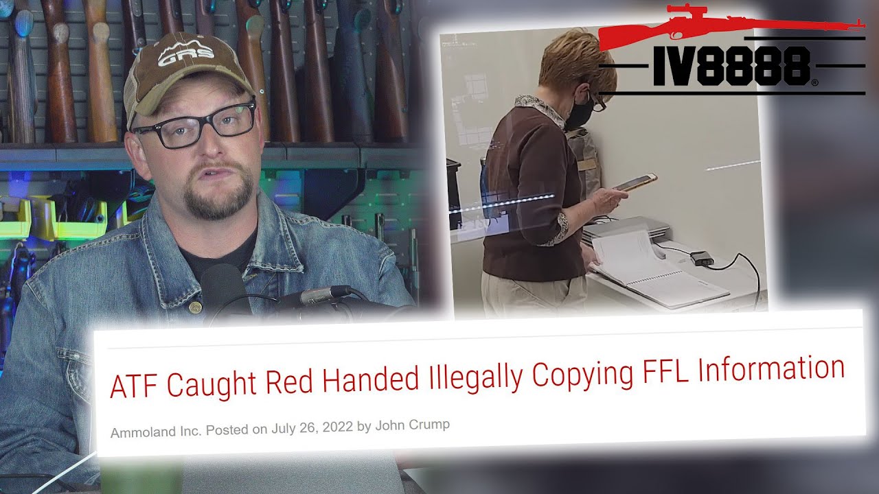 ATF CAUGHT RED HANDED Illegally Copying FFL Information!