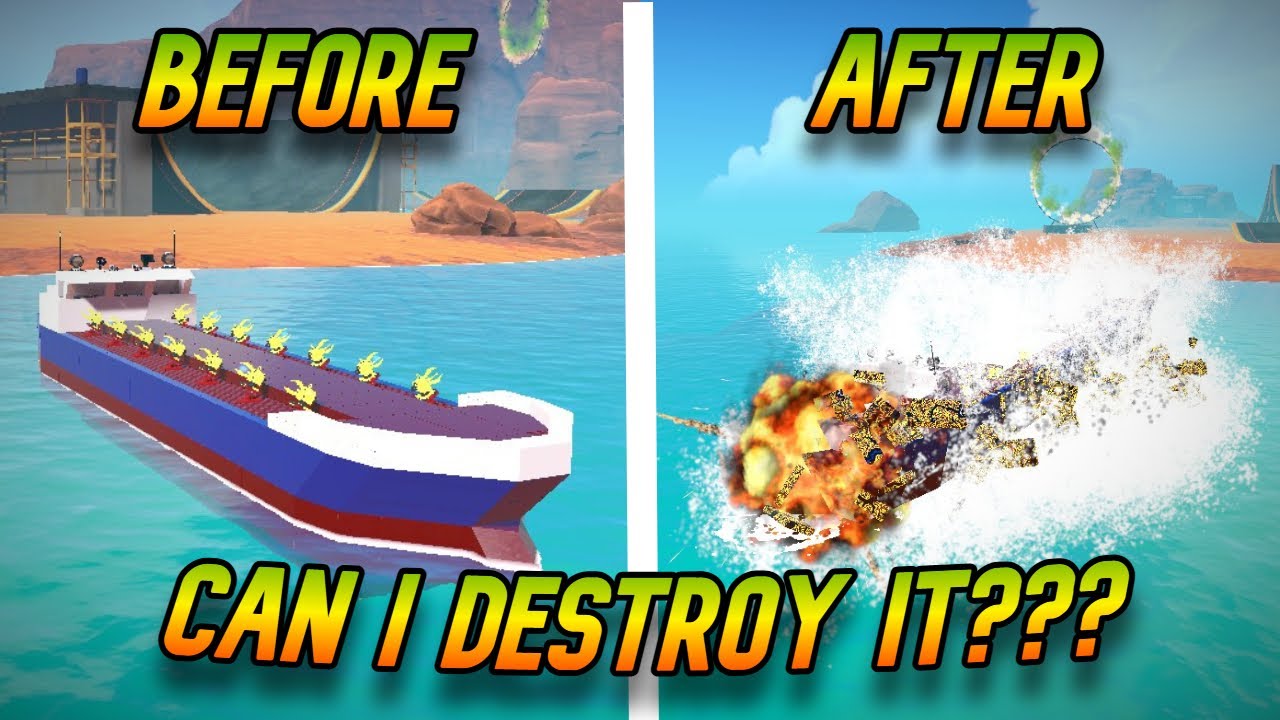 Trying To Stop A NUCLEAR Cargo Ship In TRAILMAKERS!!