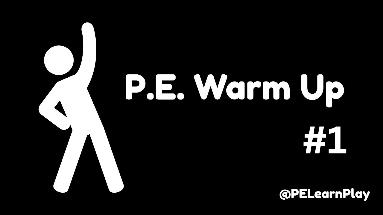 5 Minute P.E. Warm Up #1 -  Elementary Physical Education Dynamic Movement Exercise Workout