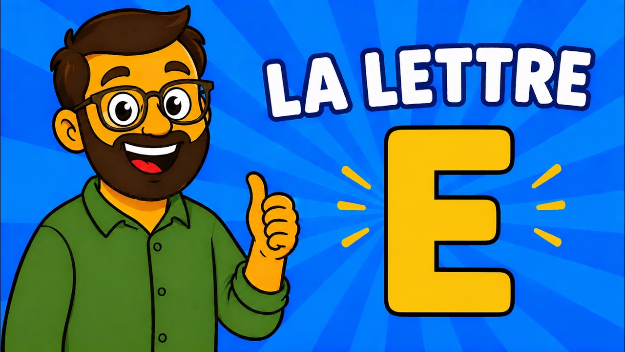 Le son de la lettre E - Apprendre à lire
