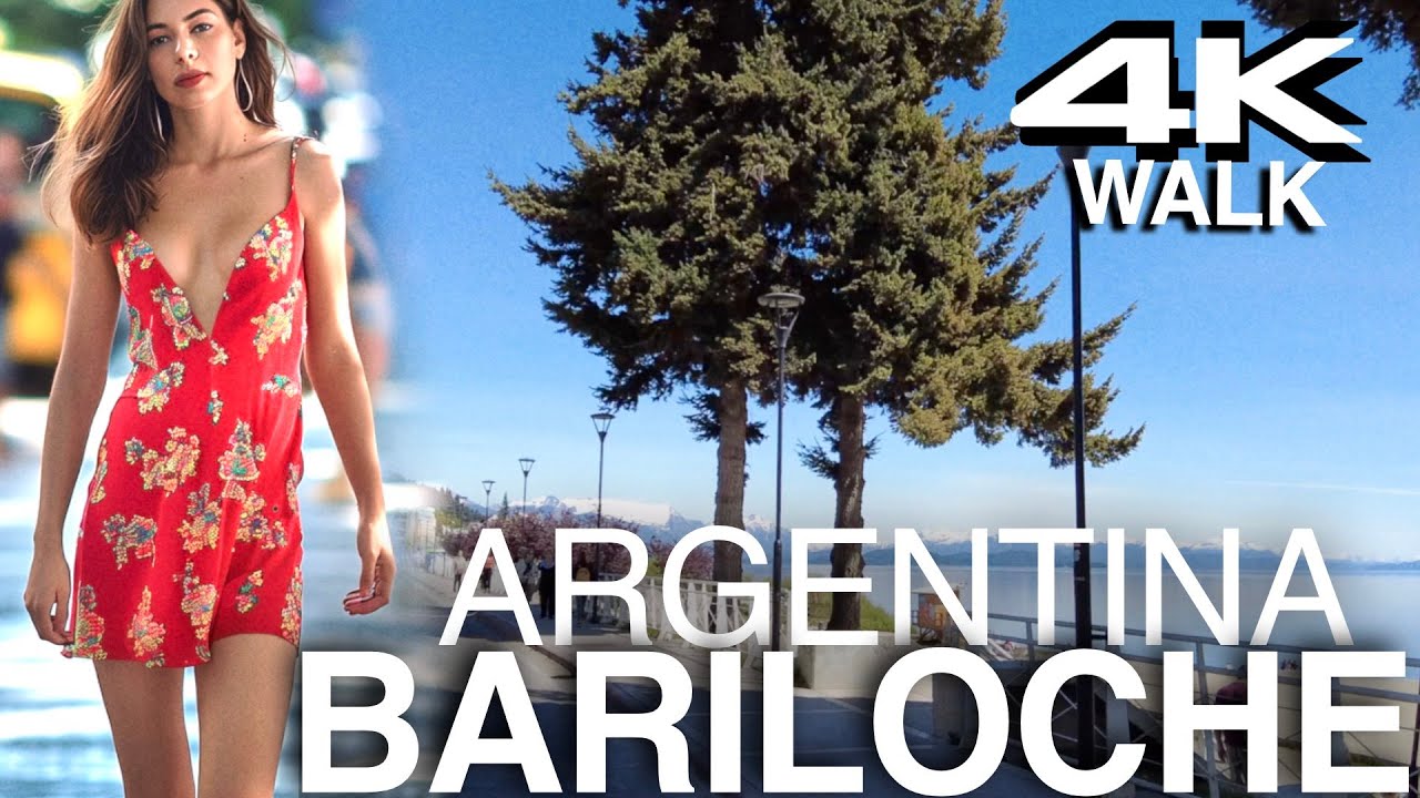 Bariloche. Argentina. 4K Walk