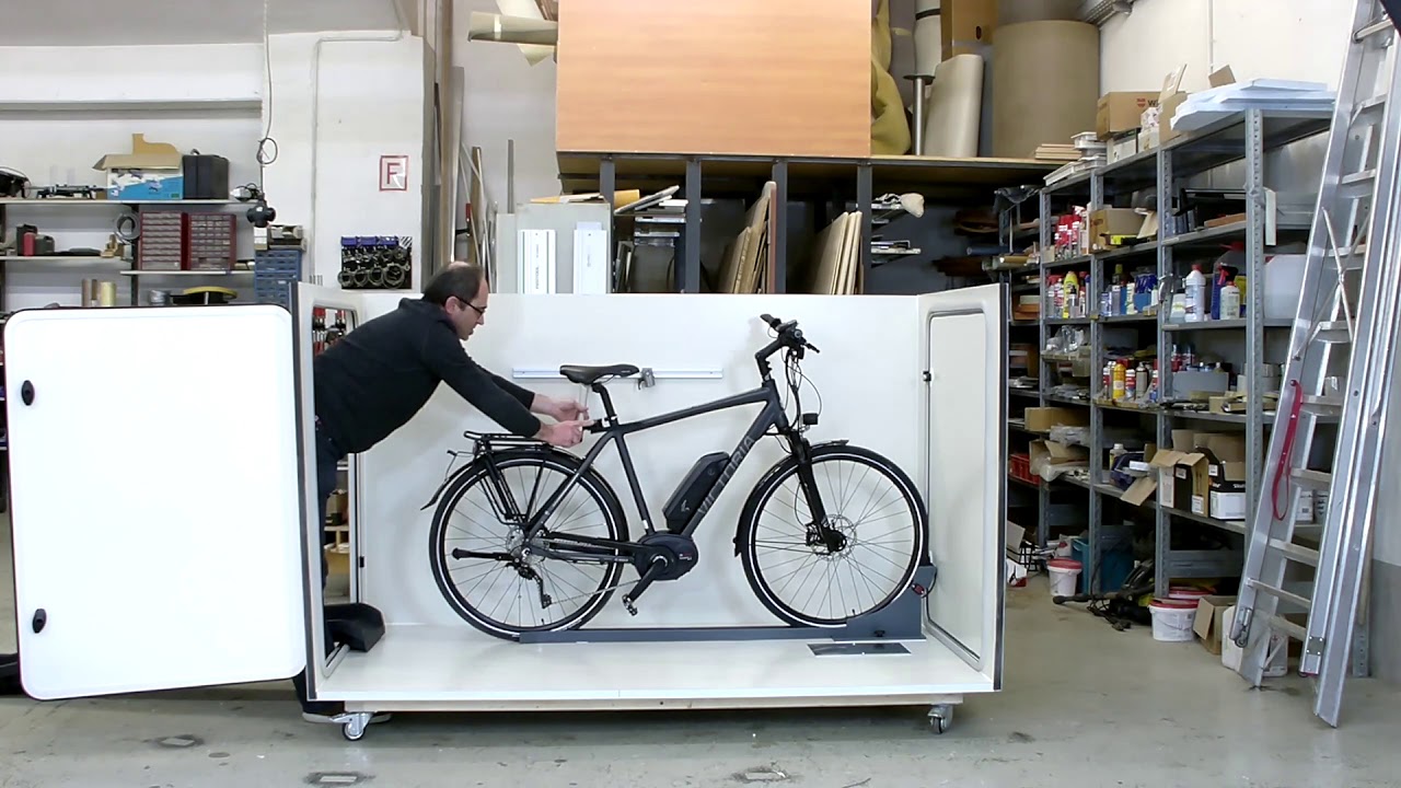 Fahrradhalter EASY BIKE FIX für die Wohnmobil Garage