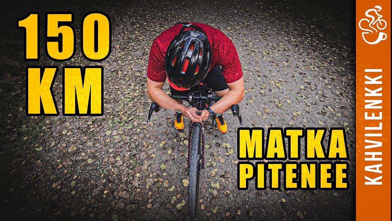 Eka 150km pyörälenkki🚴🏼‍♂️ | Tapasin saksalaisen retkipyöräilijän