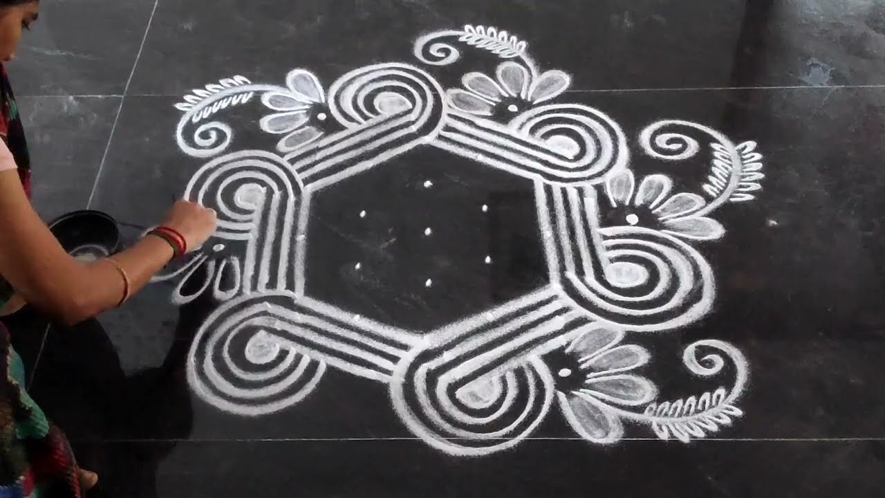 தை செவ்வாய்க்கிழமை ஸ்பெஷல் ரங்கோலி கோலங்கள்/rangolidesigns simple and easy and beautiful/easyrangoli