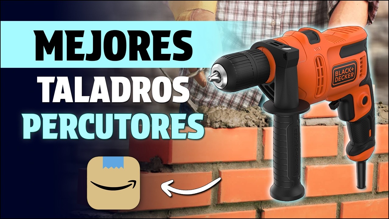 🔥🧱 ¿Cuál comprar? Los MEJORES Taladros Percutores BARATOS en 2026 ✅ [Calidad Precio]