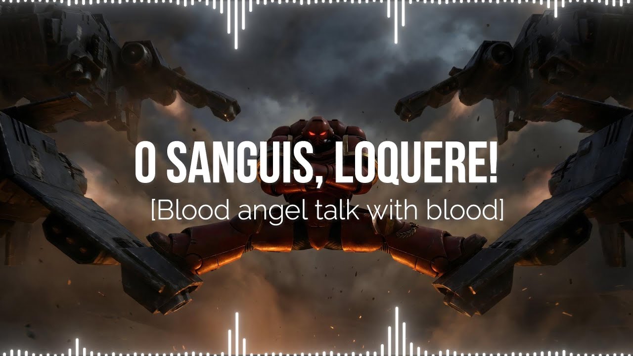 O SANGUIS, LOQUERE!