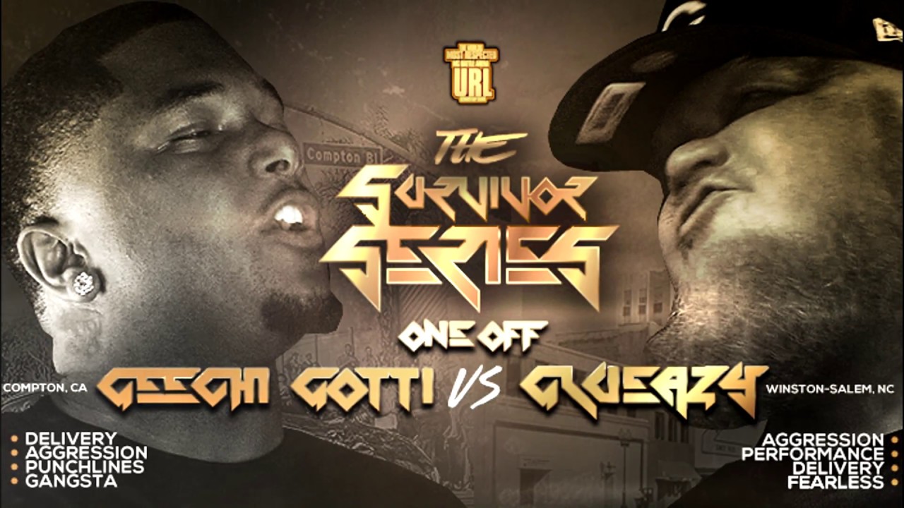 GEECHI GOTTI VS GLUEAZY SMACK/ URL RAP BATTLE | URLTV