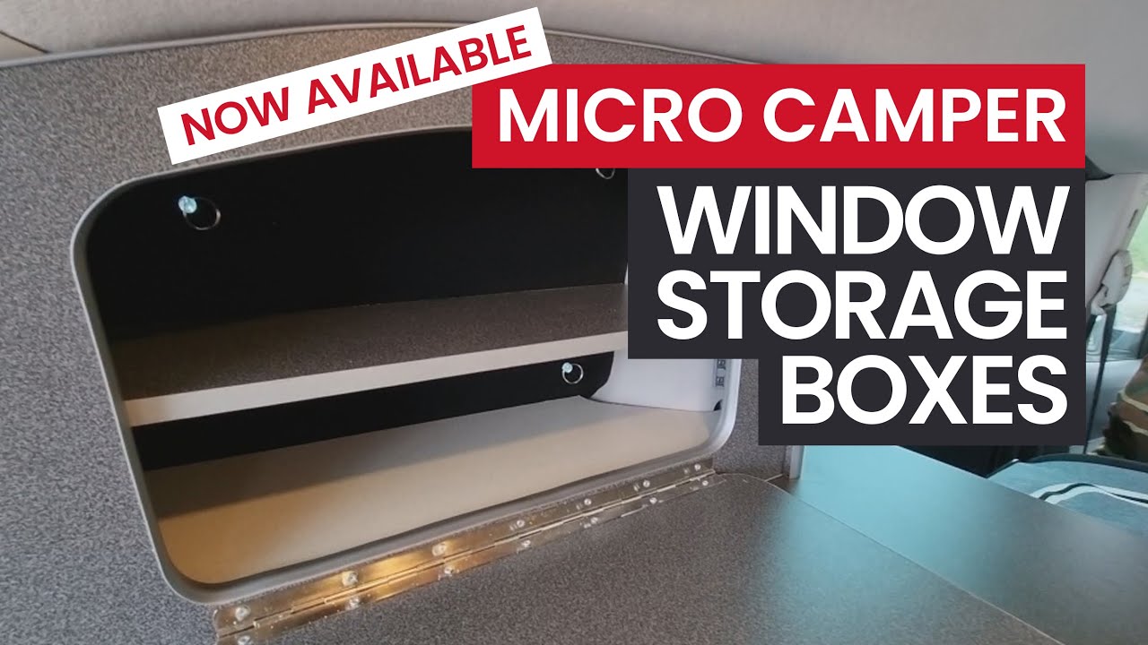 Window Storage Boxes for Micro Campers | Citroen Berlingo Window Storage Box