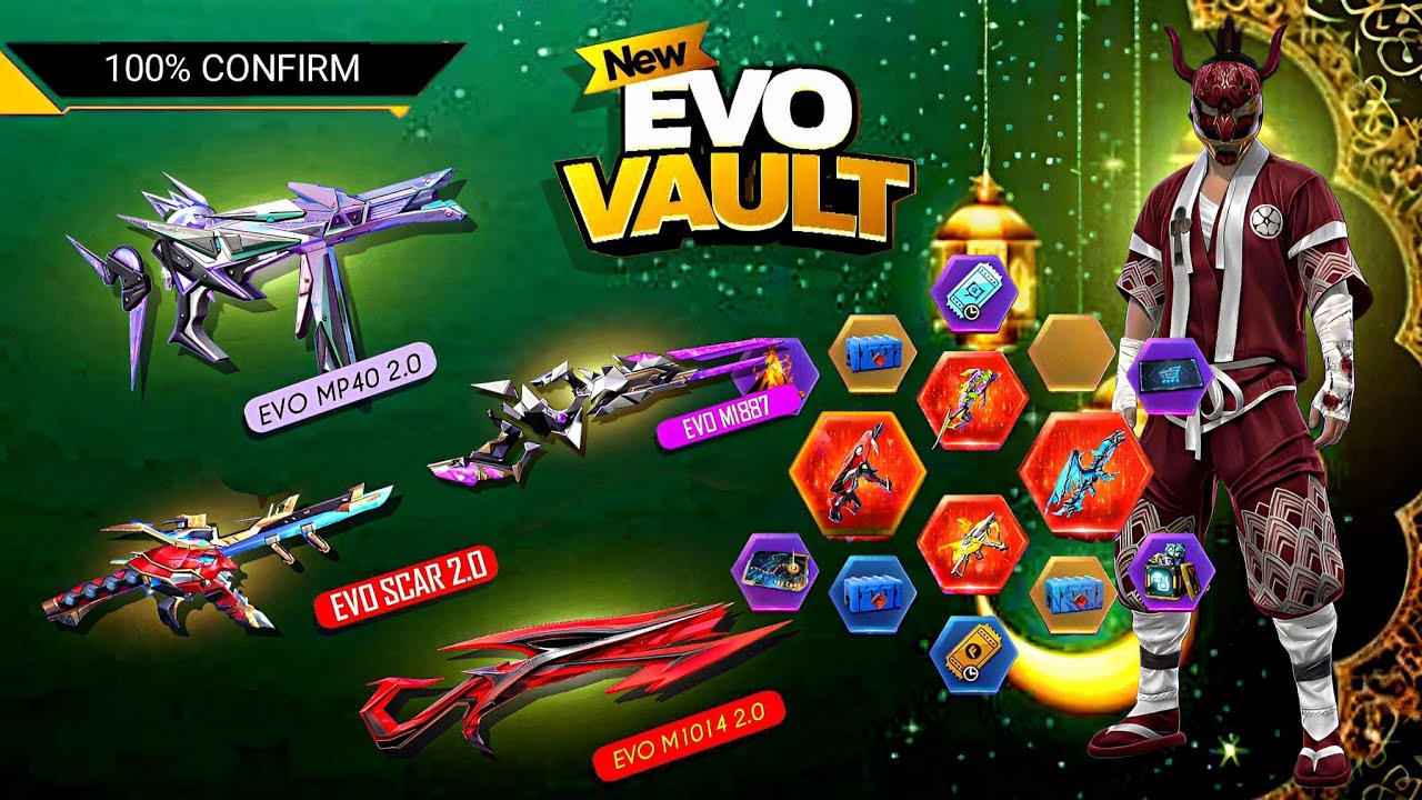 Next Evo Vault Event, Evo m1887 Return 🥳🤯| Free Fire New Event| Ff New Event |New Event Free Fire