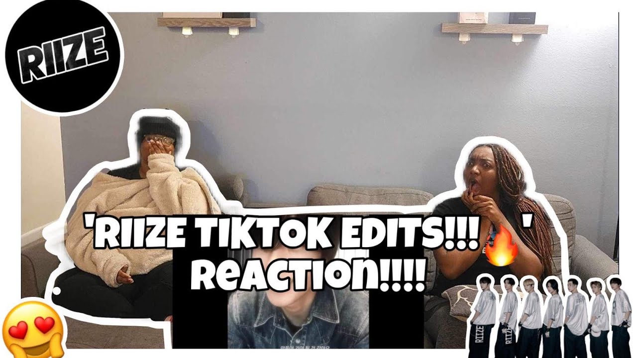 RIIZE TIKTOK EDITS!!!🔥 REACTION!!!!!!YESSS 🤗💝💝💝