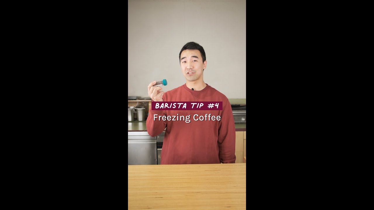 Barista Tip #4 Freezing coffee