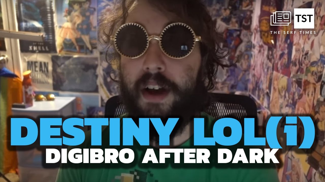 Destiny ATTACKED by Digibro After Dark (beware the walls)