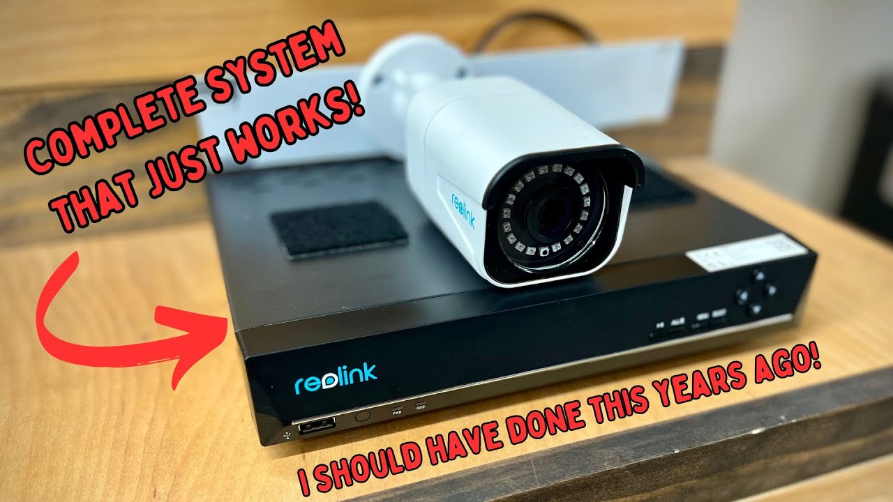 Обзор системы видеонаблюдения REOLINK 4K с поддержкой PoE | Проводной 8-канальный сетевой видеоре...