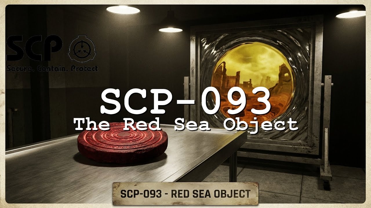 SCP-093: The Mirror Portal to Another World | The Red Sea Object