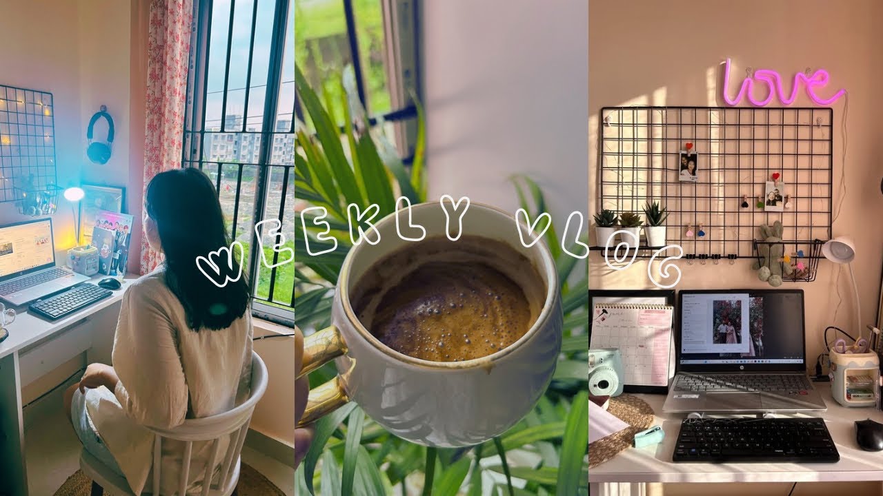 Living in India 🌿|| Desk setup|| Restocking empty jars || Silent vlog|| #youtube #vlog #silentvlog