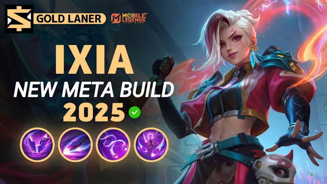 Ixia NEW META Build 2025, Emblem, and Best Hero Counters | Mobile Legends