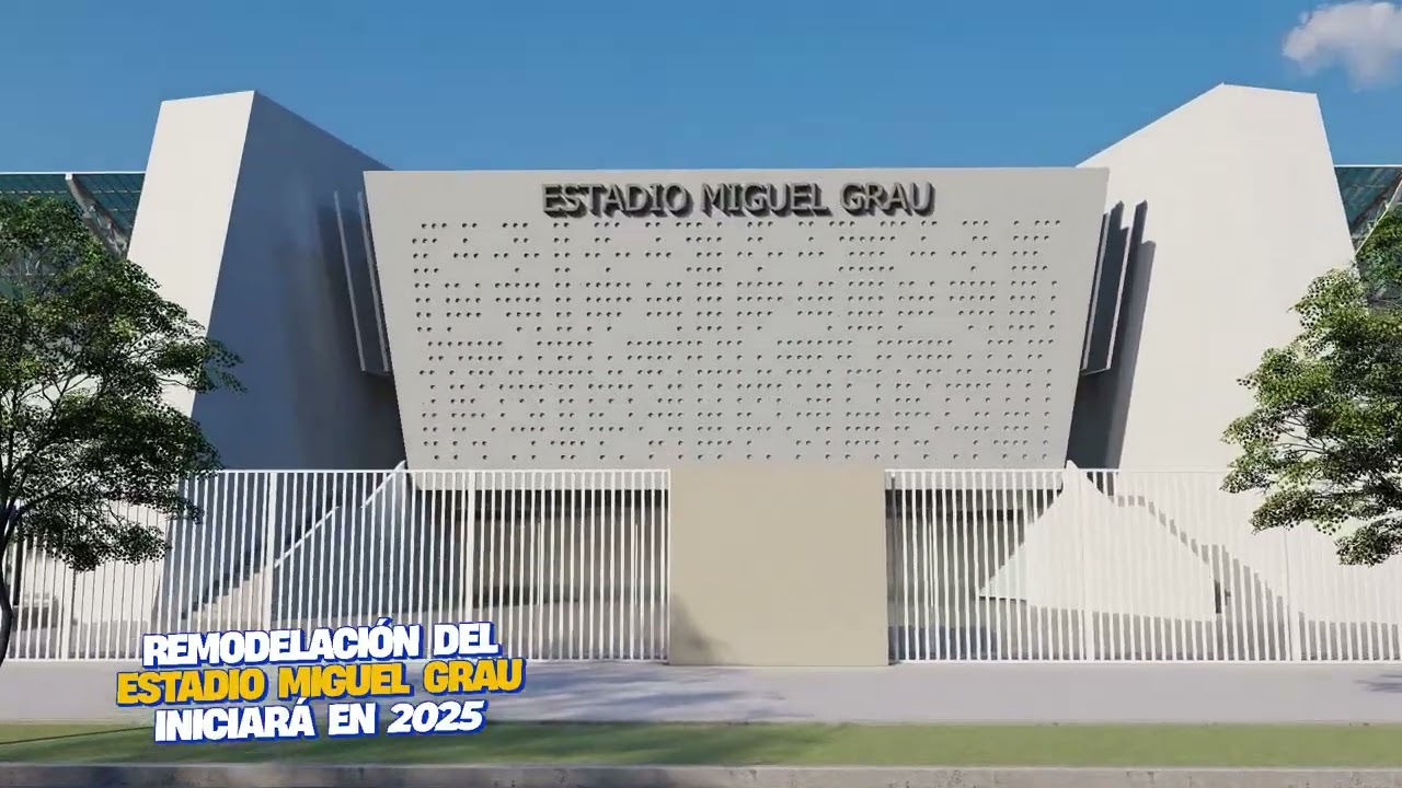 ¡Estadio Miguel Grau inicia su construcción el 2025!